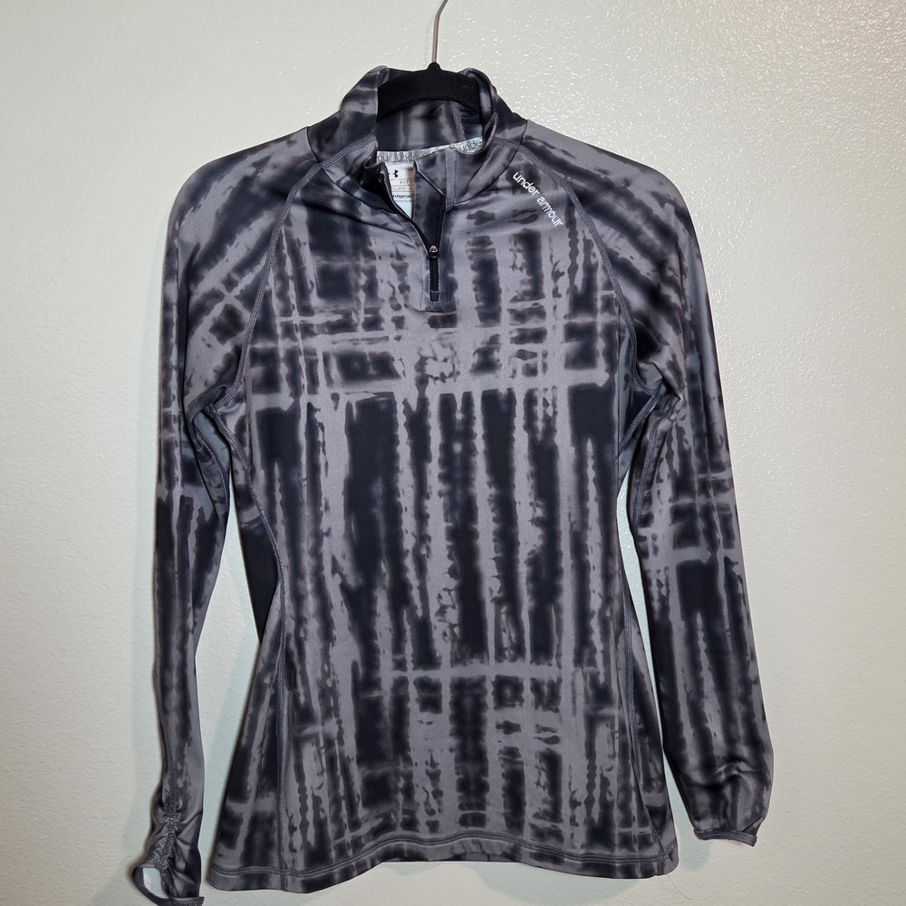 Under Armour Gray Fitted ColdGear Top